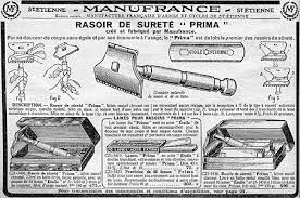 Manufrance Prima safety razor, 1950 – UNIQUE
